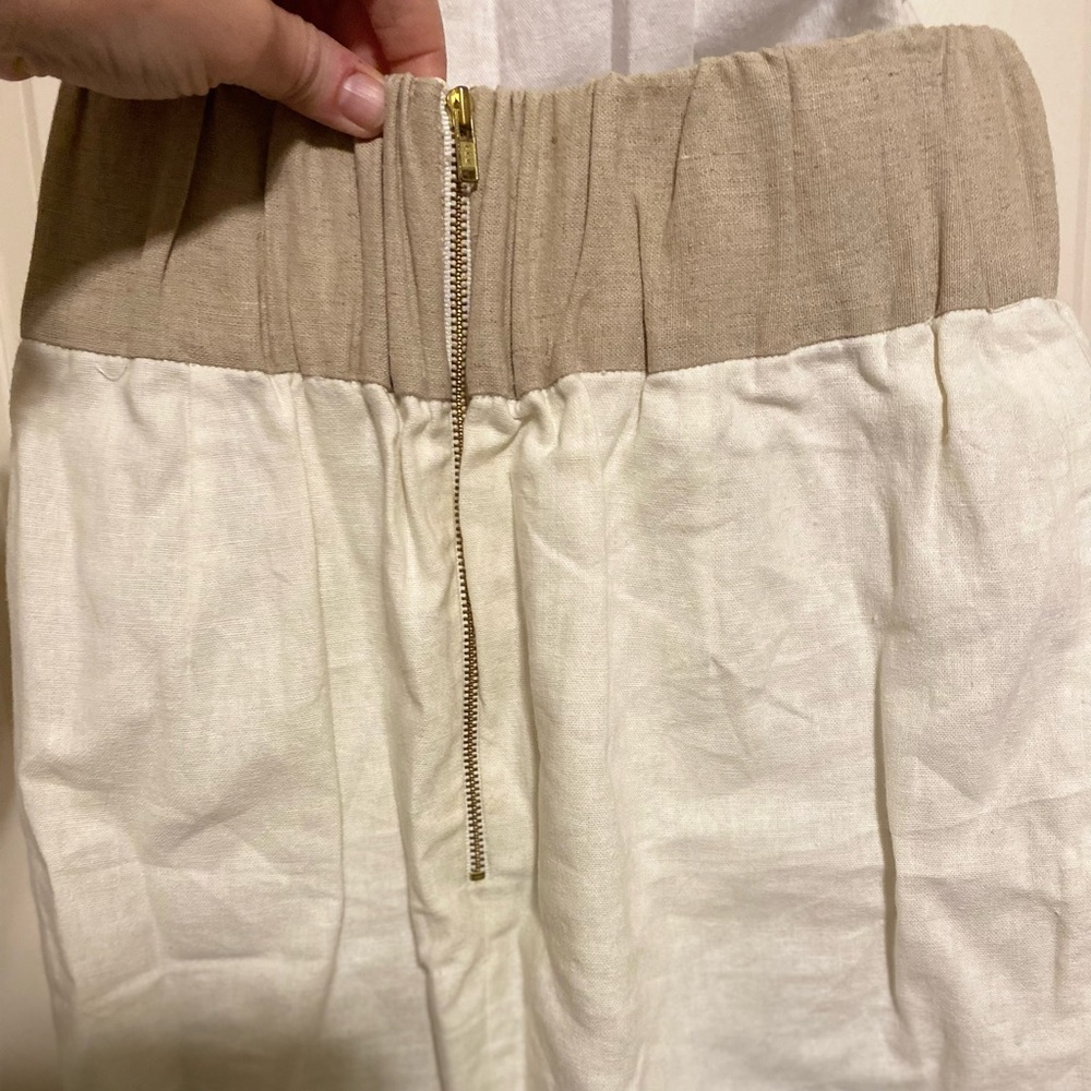 Loeffler Randall Linen Skirt - Picture 3 of 5